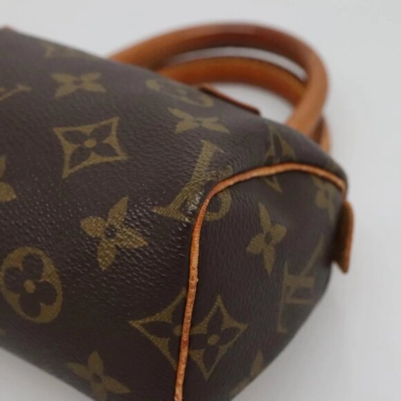 LOUIS VUITTON Monogram Mini Speedy Hand Bag - Picture 11 of 15